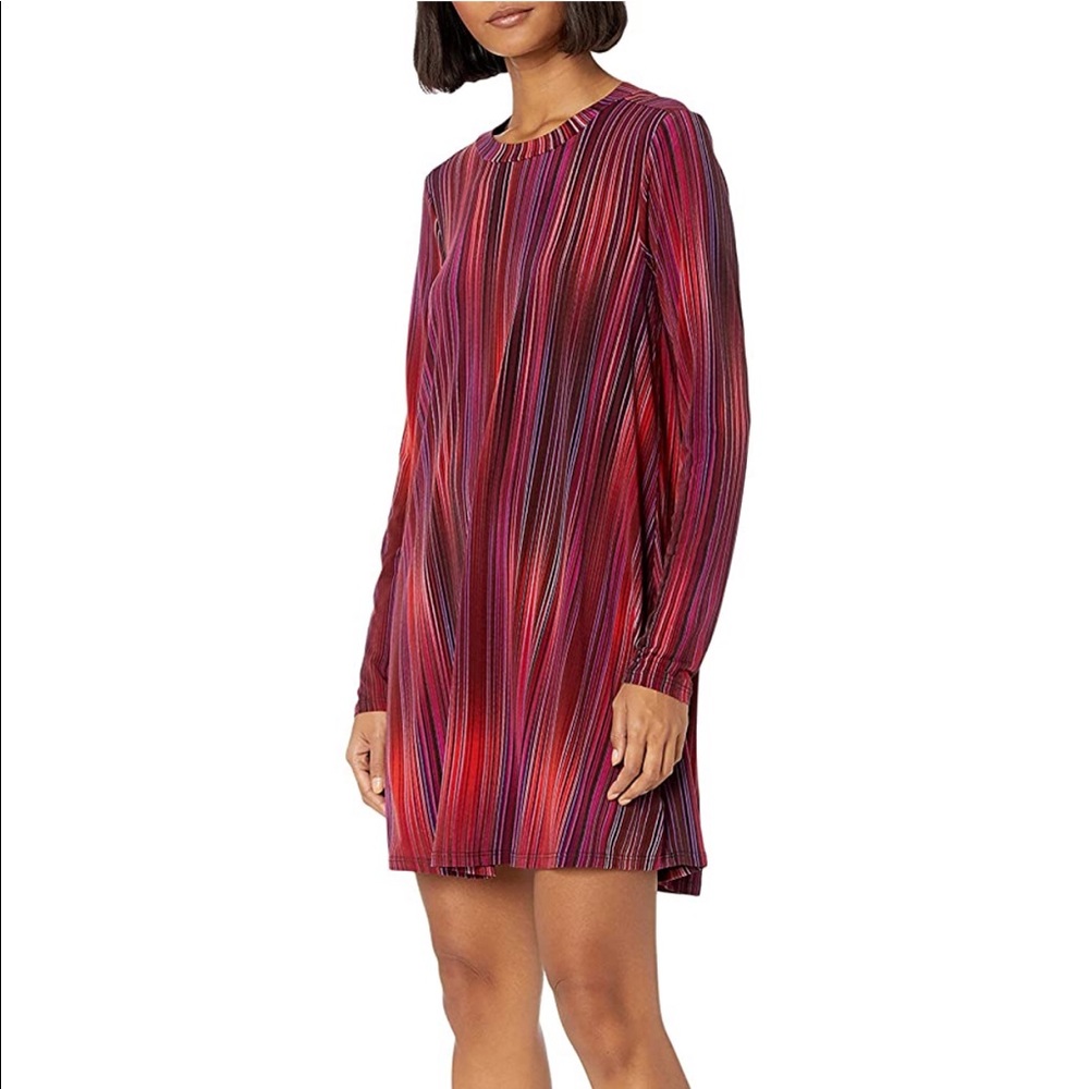 Striped Multicolored Boho Dress